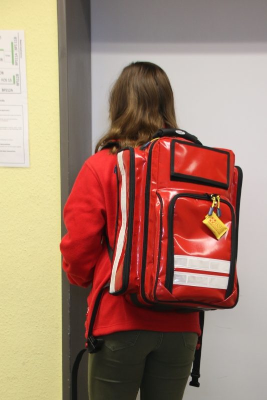 Schulsanitätsdienst am AH-BK